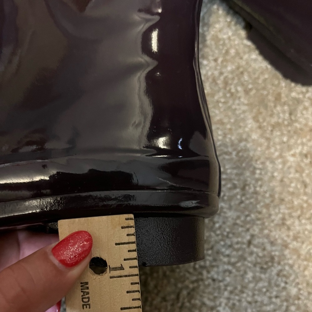 Roma EMMA Tall Vegan Rain Boots Purple size 7 - Picture 13 of 16